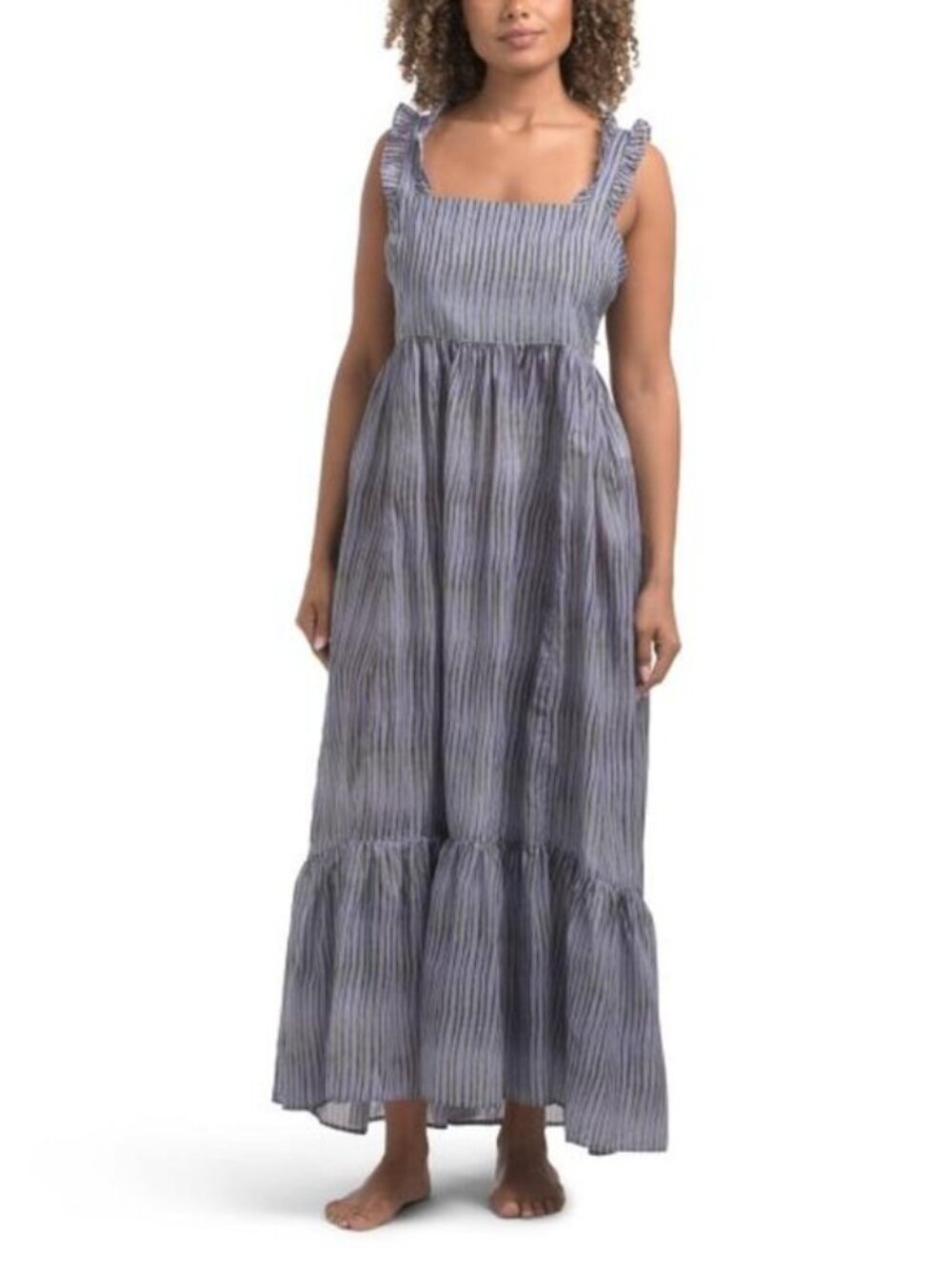THE LAZY POET Mika Seagrass And Waves Dress